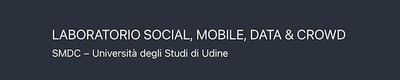 SMDC Lab / Laboratorio Social, Mobile, Data & Crowd